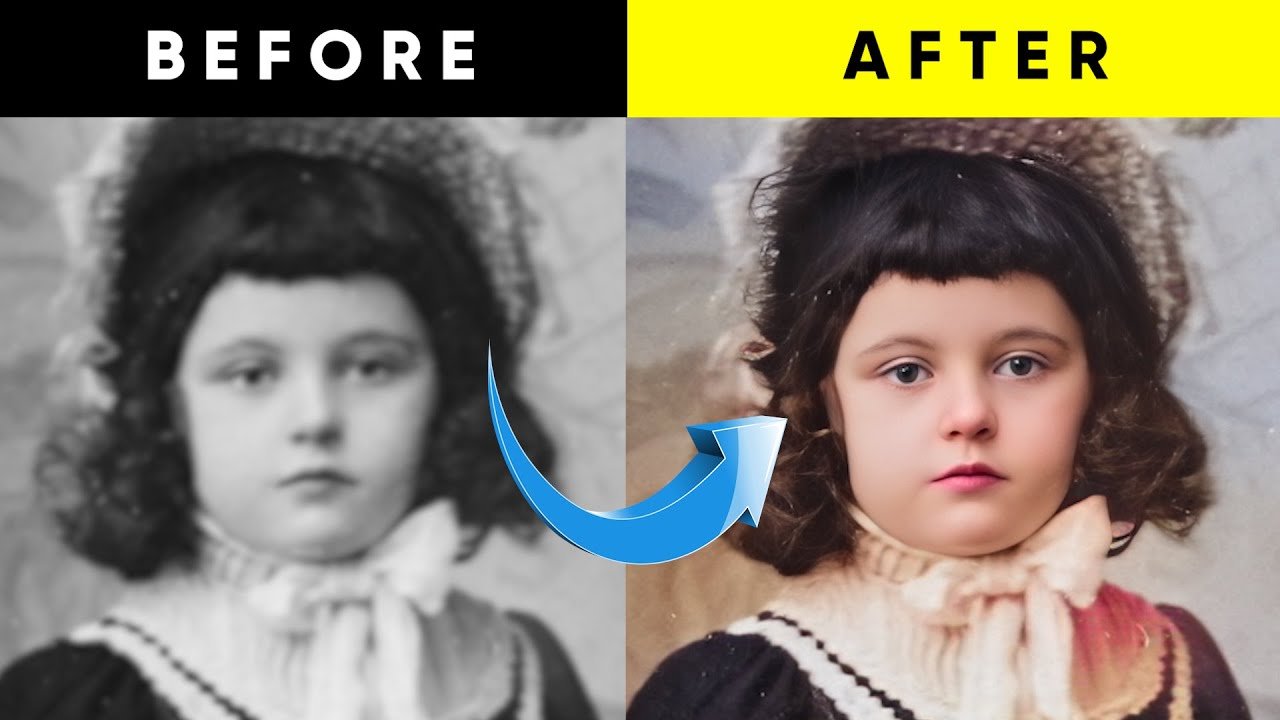 Photo Restoration Filter in Photoshop Tutorial