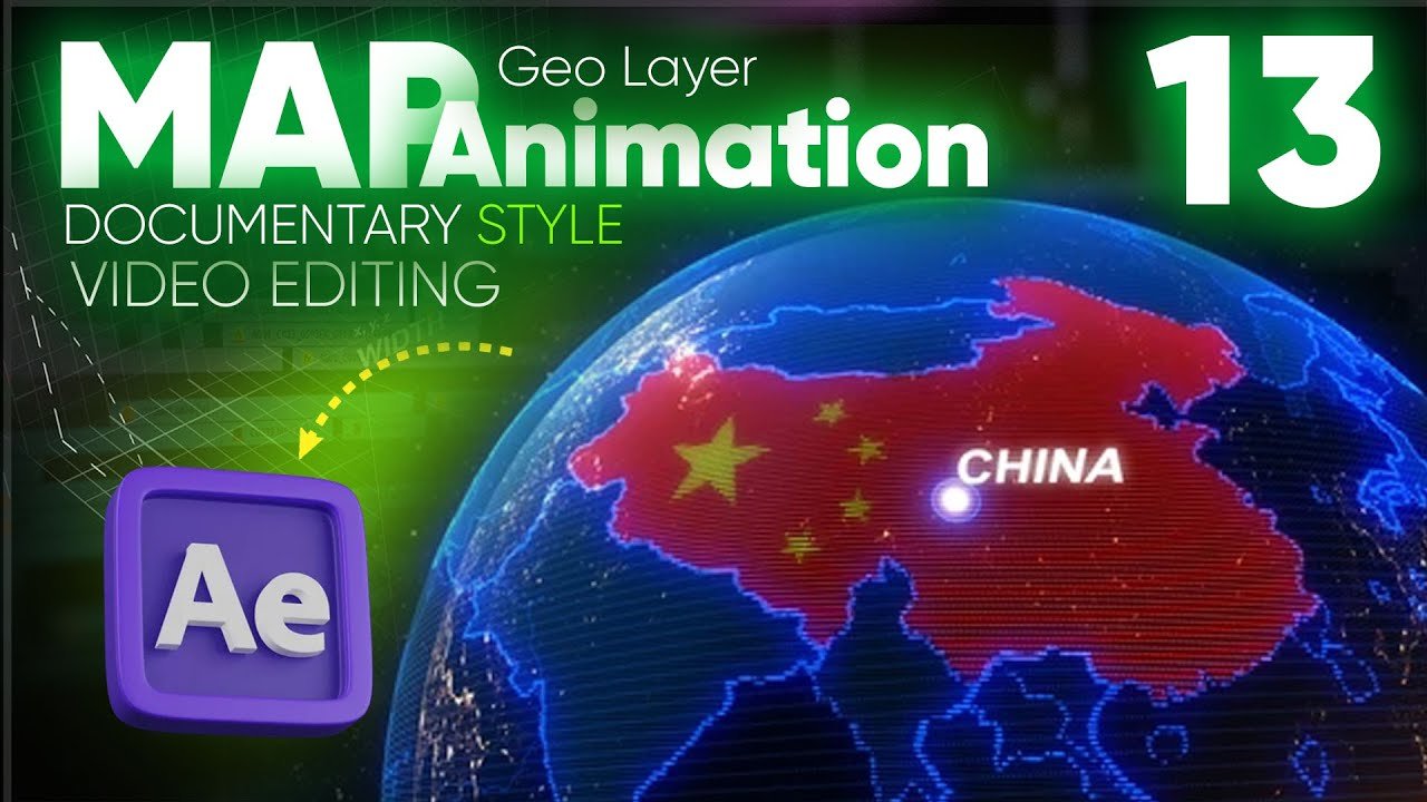 Geo Layer Map Animation _ Key Feature | Edit Like Vox | Class#13